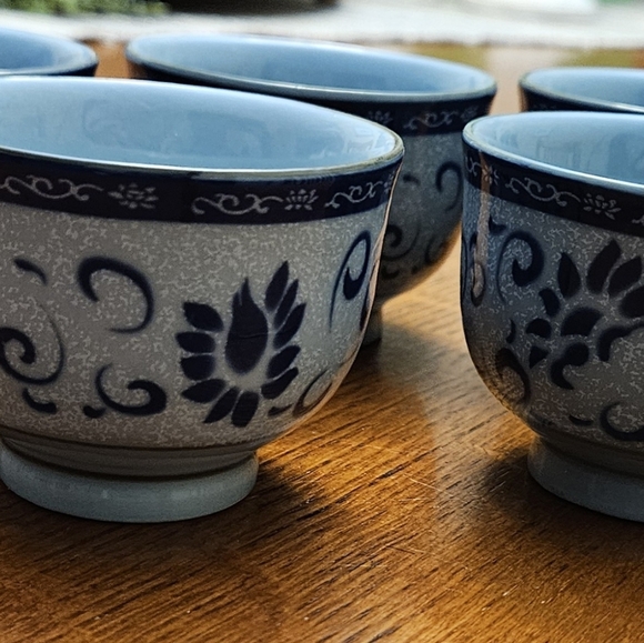 Other - Vintage Nami Karakusa Sencha Tea Cups, 5.